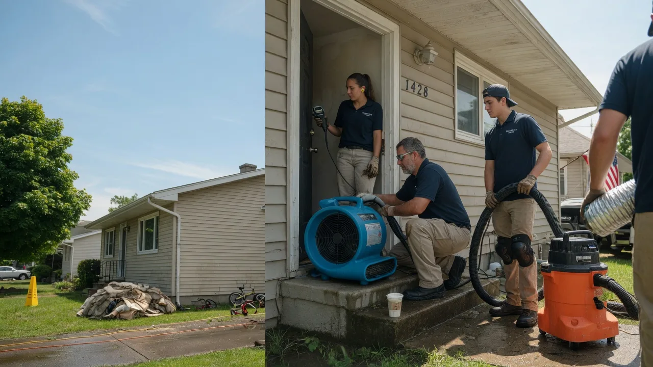 Water Damage Restoration in Mcconnell, IL near me